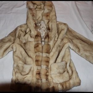 Blonde Mink Jacket!! BY SAGA MINK!!