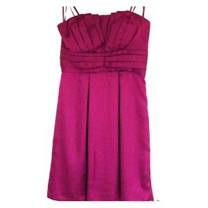 BCBG Max and Cleo plum colored cocktail dress