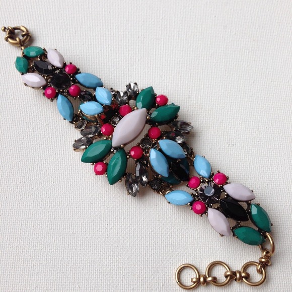 Technicolor statement bracelet multicolor SALE