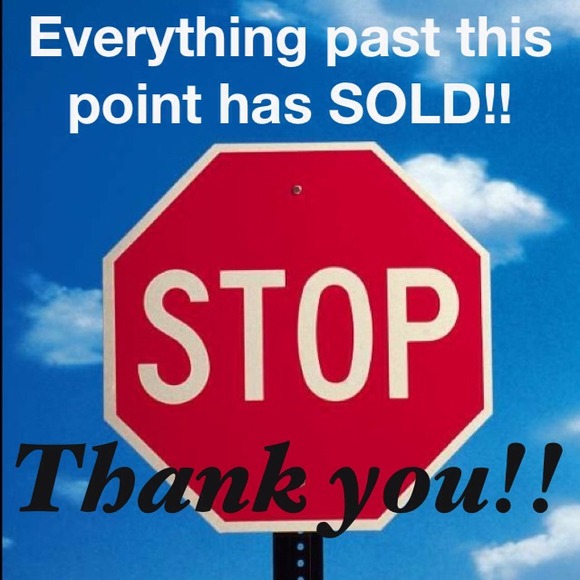 All items below this point have SOLD! - Picture 1 of 1