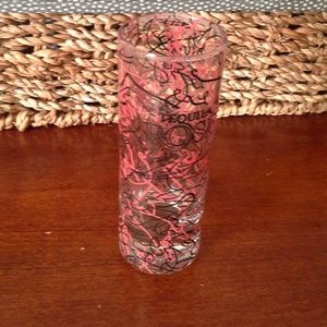 2 tequilla rose shot  drinking glass set (sale)