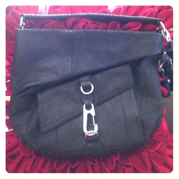 L.A.M.B black textured bag