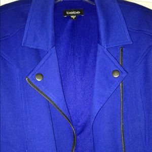 Cobalt blue Bebe blazer jacket $32 size M