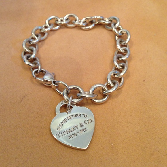 Tiffany & Co. Heart Tag Charm Bracelet