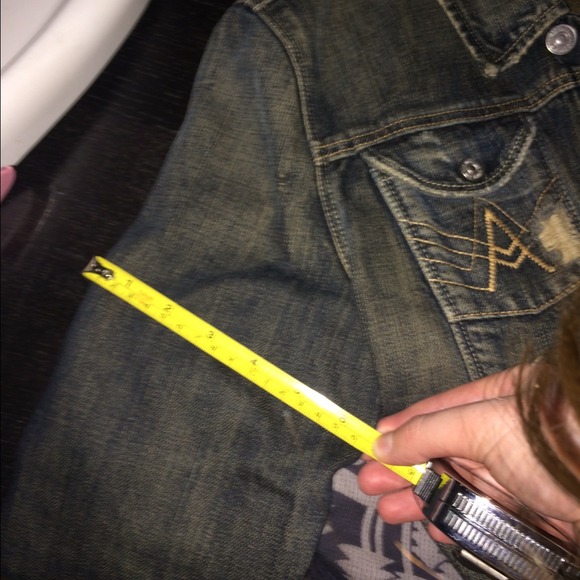 7 for all mankind jean jacket - Picture 2 of 2