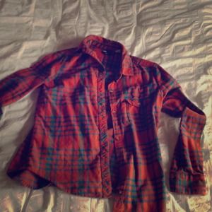❌SOLD❌ Long sleeve flannel