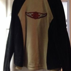 Women's small genuine leather Harley Davidson