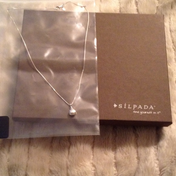 SOLD!! Silpada perfect pear necklace. New in box!!