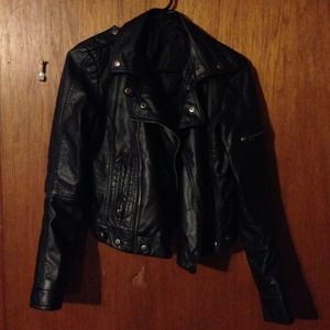 Leather jacket