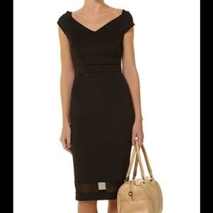 Dorothy Perkins Dresses - Dorothy Perkins Black Bardot Cocktail Sheer Dress Dorothy Perkins Dresses - Dorothy Perkins Black Bardot Cocktail Sheer Dress