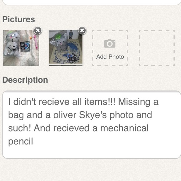 Poshmark seller didnt send me all items I paid for