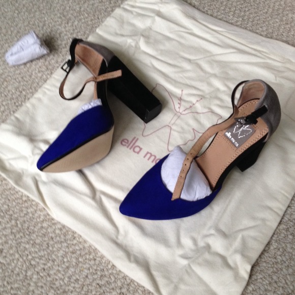 🎉2XHP 6/7/14 🎉 ELLA MOSS -Suede ankle strap pump - Picture 3 of 4
