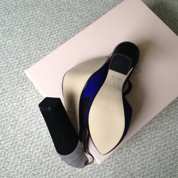 🎉2XHP 6/7/14 🎉 ELLA MOSS -Suede ankle strap pump - Picture 4 of 4