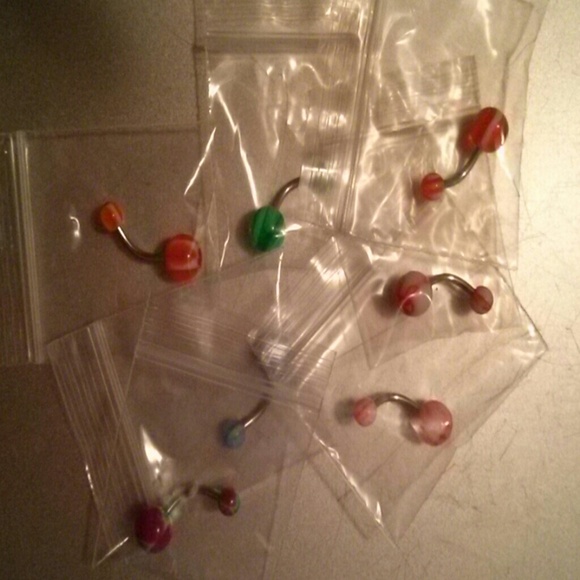 10 belly rings