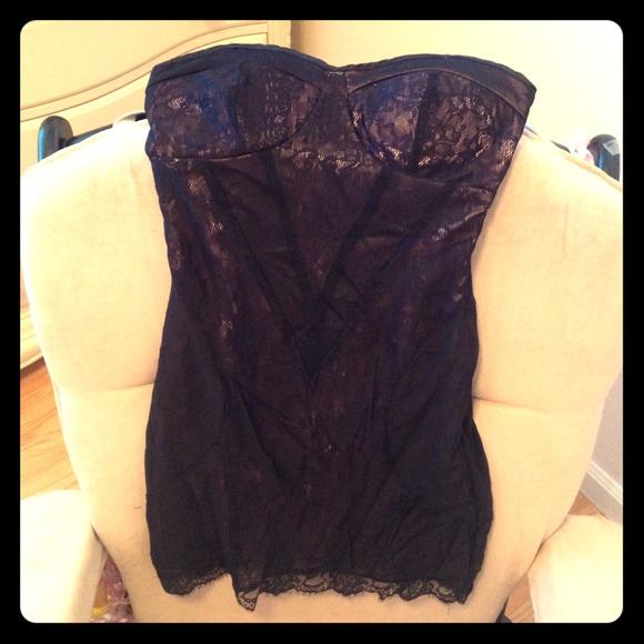 Black lace Arden B cocktail dress