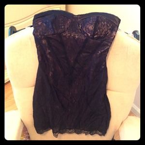 Black lace Arden B cocktail dress