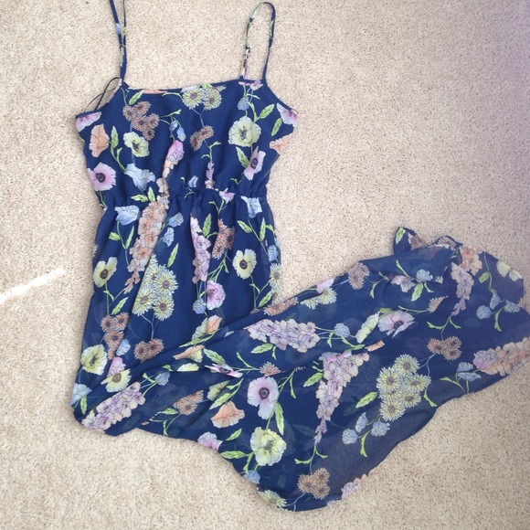 SOLD Forever 21 Sheer Maxi Dress