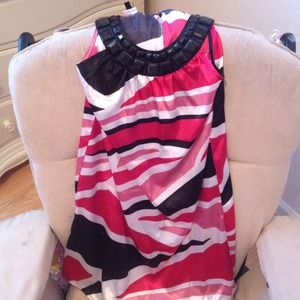 Silk cocktail dress