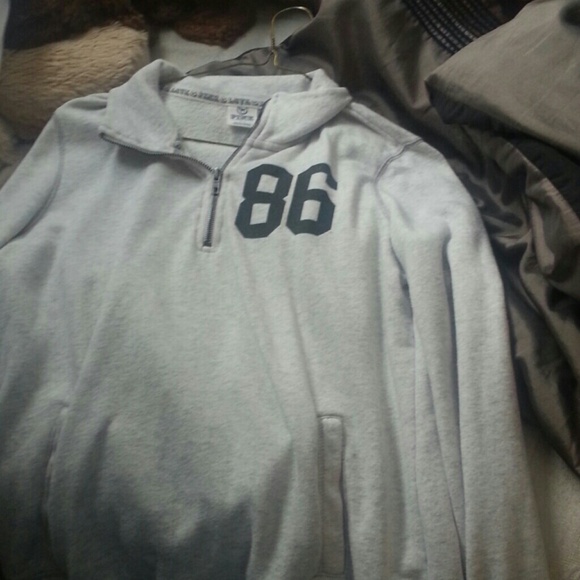HOLD. VS Pink zip neck sweatshirt