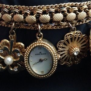 Anne Klein charm watch