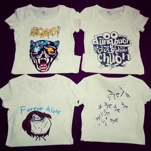 Shirt tng - forever alone