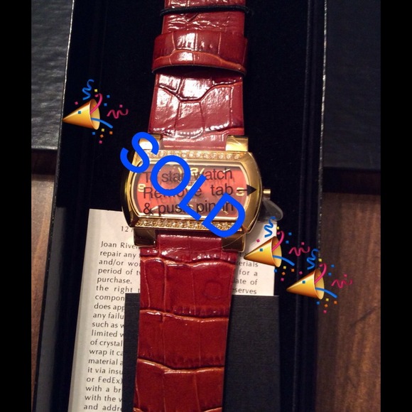 NWOT Joan Rivers Bracelet Wristwatch  🎉🎉SOLD🎉🎉