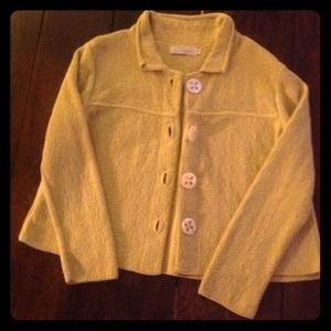 Spring sweater in light green