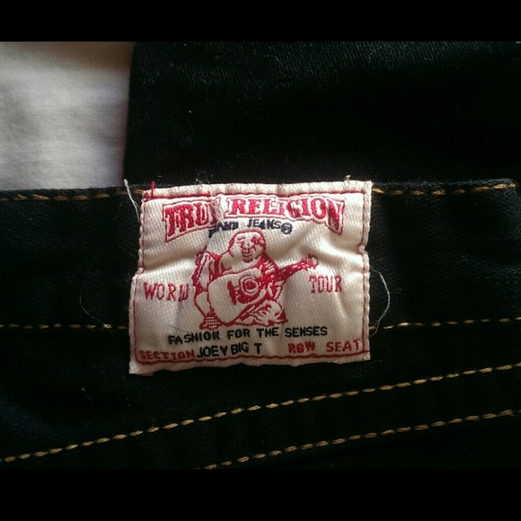 Black True Religion Skinny Jeans - Picture 4 of 4
