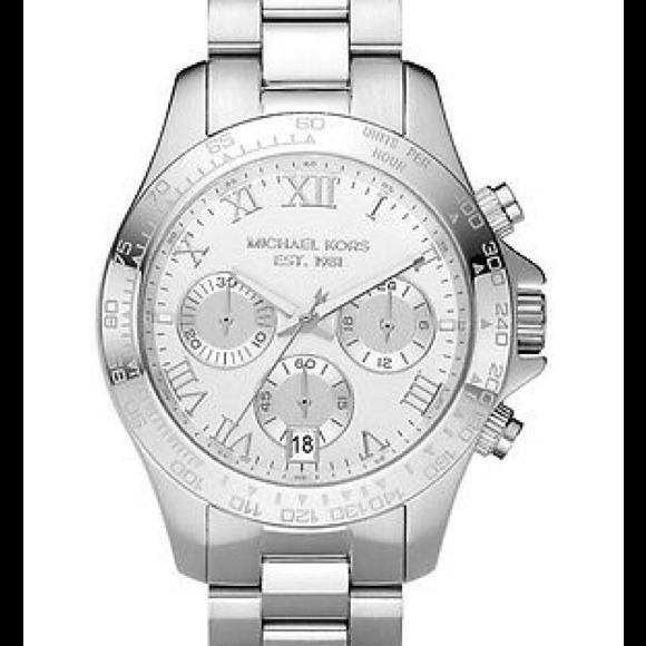 ⛔️Hold⛔️ MK silver Stainless Steel watch Mk5454