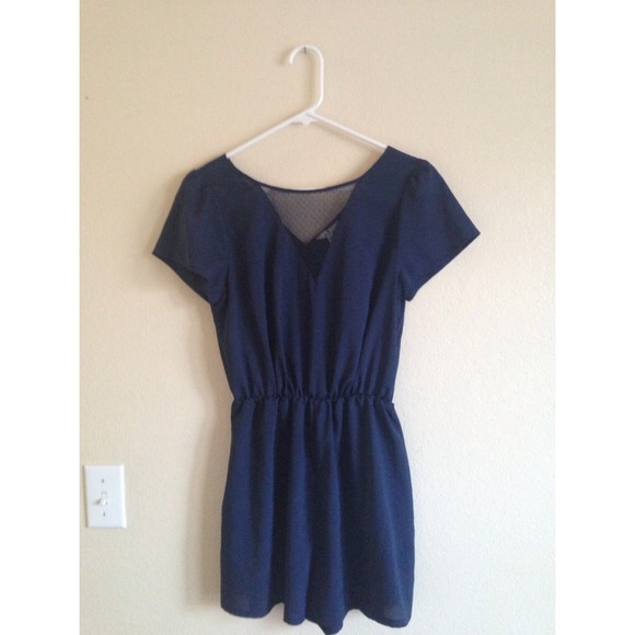 🚩SOLD🚩Navy blue romper
