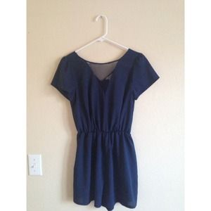 🚩SOLD🚩Navy blue romper