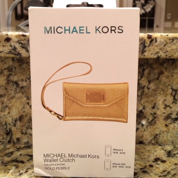 Michael Kors iPhone wallet clutch