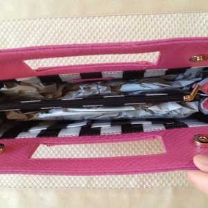 Bags - NWOT! Magenta oversized clutch Bags - NWOT! Magenta oversized clutch
