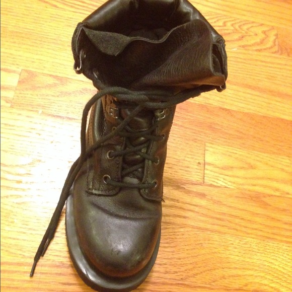 -rugged industrial style boot