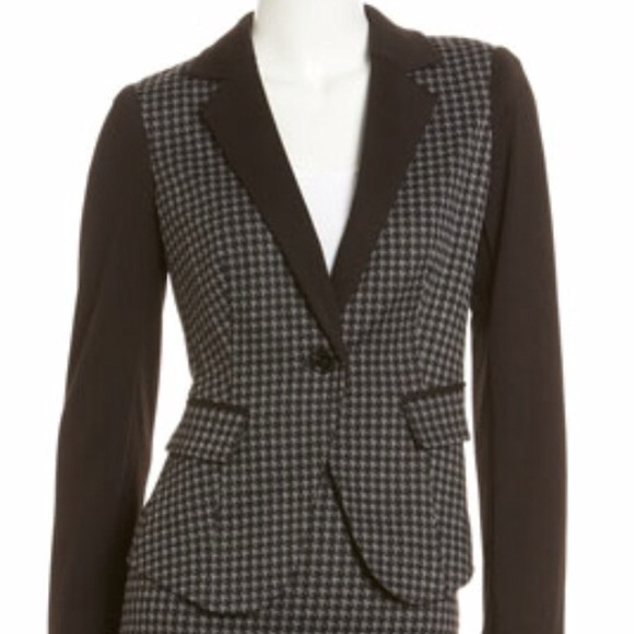 Grey & Black Houndstooth Suit - Picture 3 of 3