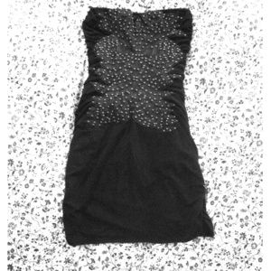 Black bebe XXS mini dress