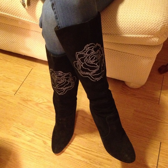 S O L D.    Betsy Johnson high heel boots