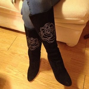 S O L D.    Betsy Johnson high heel boots