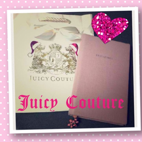Juicy Couture notebook