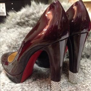 Christian louboutin filter crystal embellished