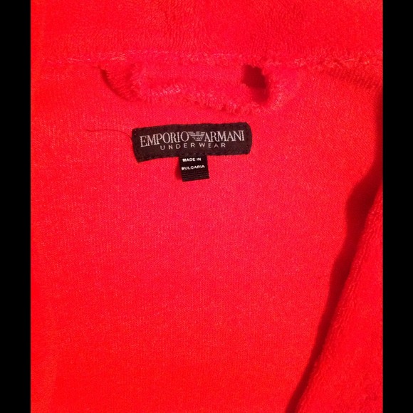 Mens robe Armani