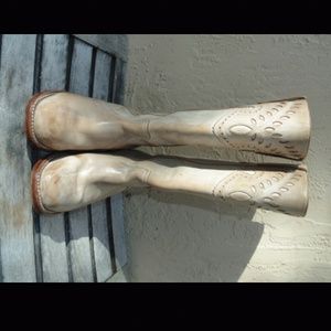 Steve Madden- Heeled leather boots