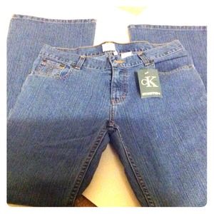 NWT NEVERWORN😎 CALVIN KLEIN STRETCH BOOTCUT JEANS