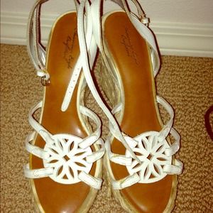 Mandala Rope Wedge Sandals