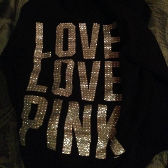 Xs Victorias secret bling zip up