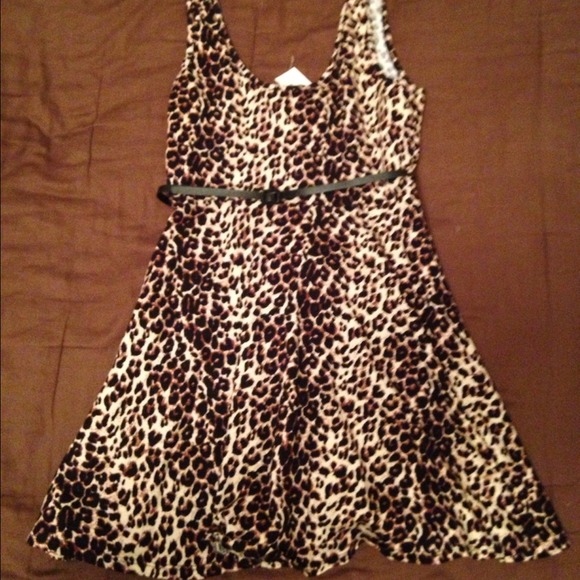 ✨Sexy💃Cheetah print stretchy dress