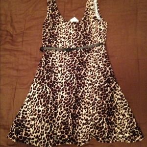 ✨Sexy💃Cheetah print stretchy dress