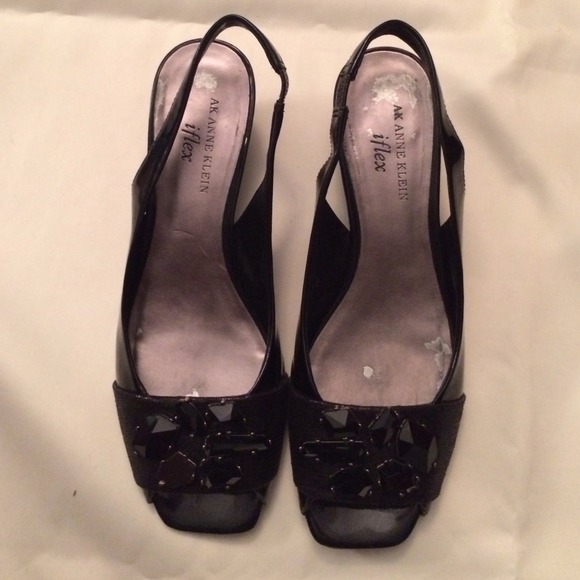 Black Open Toed Heels