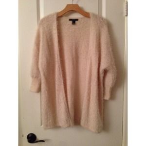 Forever 21 Soft Shag Cardigan