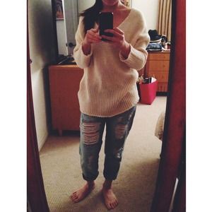 BUNDLE Back Chunky Sweater + Olive Olivia Sweater